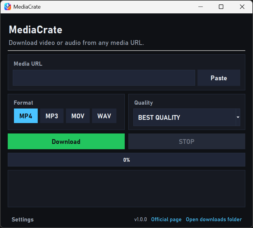 MediaCrate preview 1