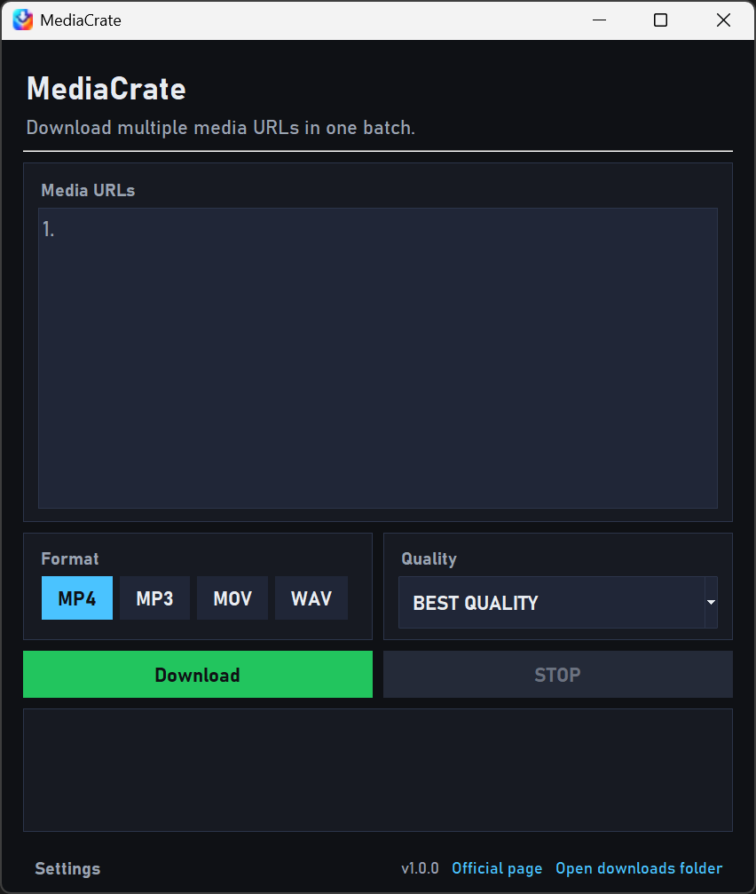 MediaCrate preview 2