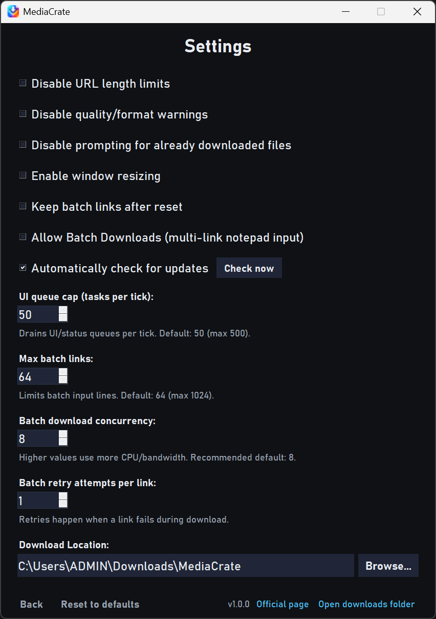 MediaCrate preview 3