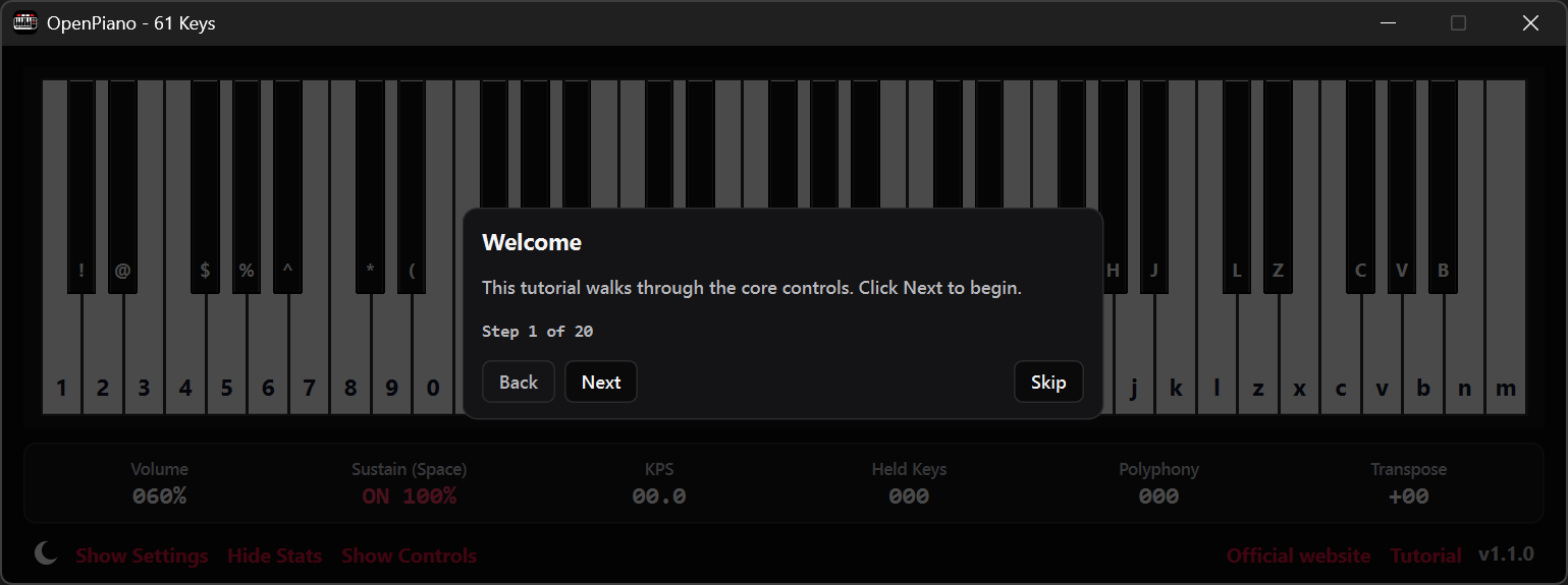 OpenPiano preview 3